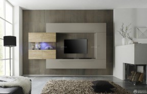 交换空间50平小户型 电视墙设计