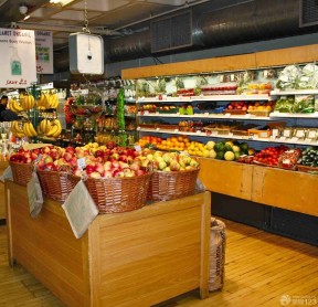 果蔬超市装修效果图 美式风格