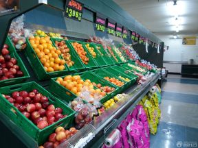 水果超市装修效果图 陈列图片