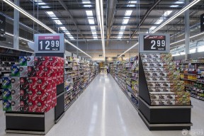 超市货架装修设计 超市陈列标准