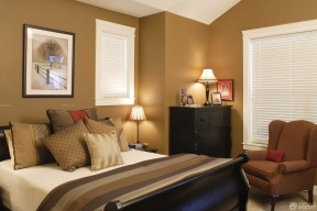90平两室两厅设计图 卧室墙面颜色