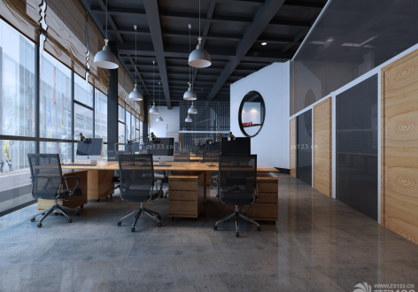 福州市钱隆办公室260平米小户型现代风格