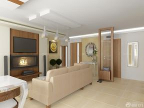 80平米小户型客厅家具摆放 日式风格