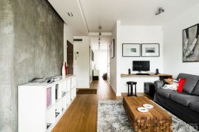 80平米小户型客厅家具摆放 紧凑小户型装修效果图片