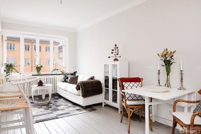 北欧式风格50到60平米小户型公寓装修效果