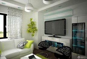 50到60平米小户型公寓装修效果 小客厅装修效果图片