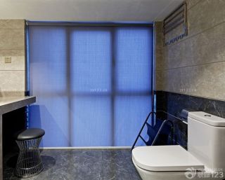 60平米两室一厅卫生间窗帘设计效果图