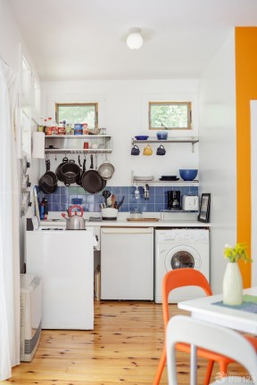 50平米小户型厨房用品置物架装修效果图片