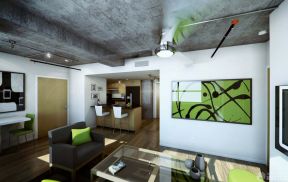 80平米三室一厅小户型装修 loft风格