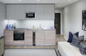 60平米小户型开放式厨房装修预算1万