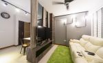 创意50平米一室一厅小户型装饰样板设计
