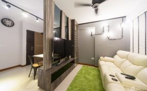 创意50平米一室一厅小户型装饰样板设计
