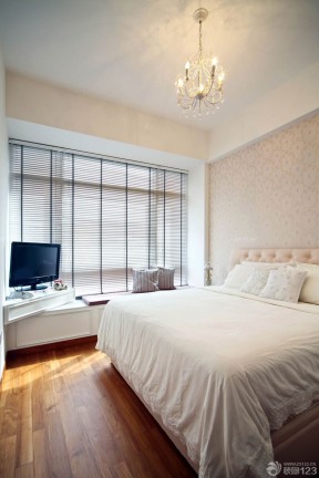50平米一室一厅小户型装饰样板卧室飘窗设计