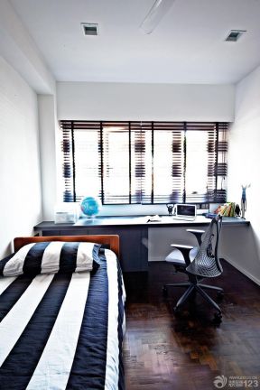 80平米小户型两室一厅装修效果图 小卧室设计