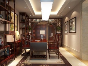 80平米小户型室内装修设计 书房设计效果图