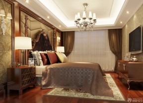 80平米小户型室内装修设计 欧式卧室设计效果图