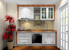 70平米小户型厨房装修效果图 封闭式厨房装修效果图