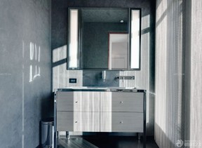 现代风格90平米小户型浪漫的主卧室卫生间装修效果图