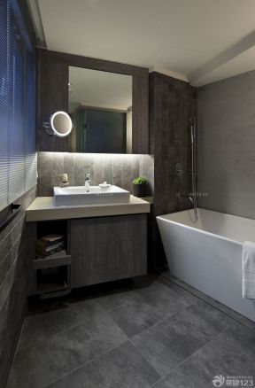 90平米小户型浪漫的主卧室卫生间装修效果图 简约室内装修