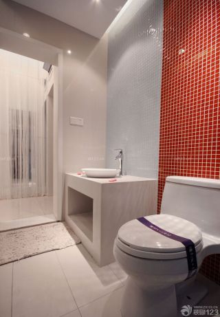90平米小户型浪漫的主卧室家装卫生间装修效果图片
