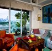 东南亚风格60平米小户型客厅带阁楼