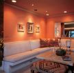 舒适60平米小户型客厅设计沙发垫装修效果图片