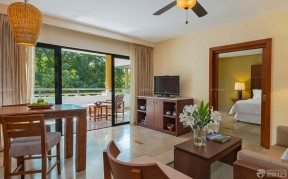 60平米小户型客厅设计 东南亚风格
