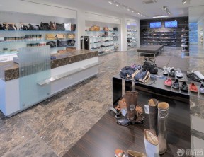鞋店装修图 大理石地板砖