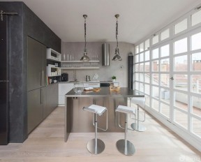 交换空间50平小户型 开放式厨房装修设计