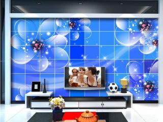 现代客厅电视背景墙颜色效果图