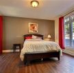 交换空间卧室纯色窗帘装修效果图片