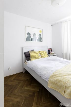 交换空间小户型卧室装修图片 拼花地板装修效果图片