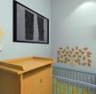 隔断间婴儿房装修效果图片