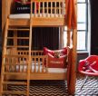 交换空间儿童房实木高低床设计图片大全