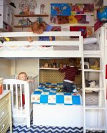 交换空间儿童房高低床设计图片大全