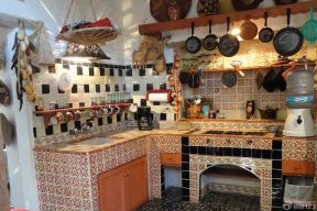 交换空间地中海风格 超小厨房装修效果图