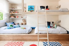 交换空间儿童房设计 儿童房床