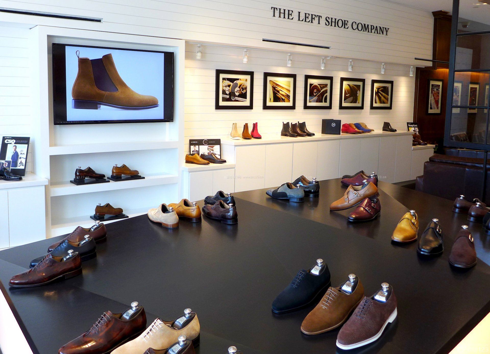 现代风格鞋店最新室内装修效果图片