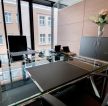 办公室玻璃桌子设计效果图片