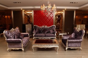 奢华欧式客厅沙发装修图