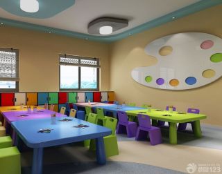 高档幼儿园教室装修效果图