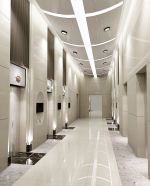 五星宾馆电梯间设计装修效果图片