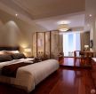 中式风格客厅卧室隔断设计效果图片
