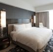 现代宾馆客房床头壁灯装修效果图片 