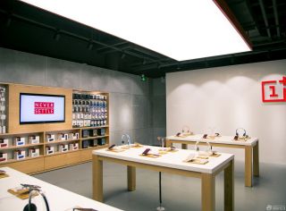 最新手机店简约室内装修效果图片