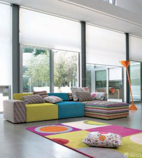 客厅设计图 客厅沙发颜色搭配