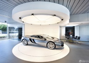 汽车展厅效果图 室内装饰设计效果图