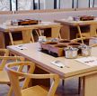 小型火锅店餐桌椅子装修效果图片