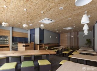 2023最新小餐馆室内装修效果图欣赏