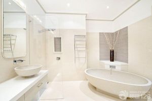 保定浴室装修设计 巧秒利用墙面收纳